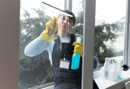 Nettoyage de vitres intérieures et extérieures au Boulou